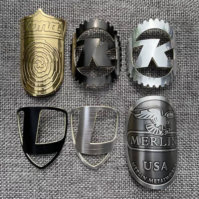 USA Brand Vintage Cycling  Bicycle Bike Alloy Head Badge Decals Stickers Emblem • $10