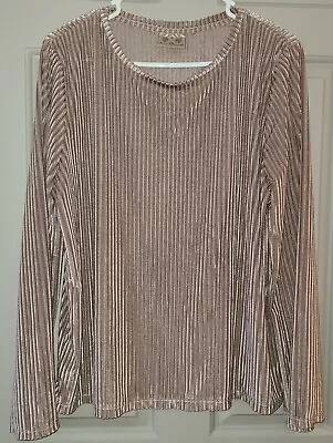 Women's Dantelle Ribbed Velvet Velveteen Boho Chic Tunic Top Blouse Shirt Flared • £17.34