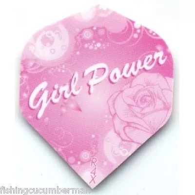 £3.89 • Buy 5 Sets Of Girl Power Extra Strong Dart Flights 