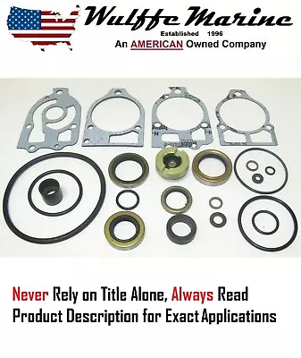 Lower Unit Gearcase Seal Kit For Mercruiser #1 R MR Alpha One 26-33144A2 18-2652 • $46.39