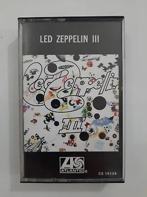 $6.38 • Buy Vintage LED ZEPPELIN III 3 Cassette Tape Atlantic CS 19128 (Needs Felt)