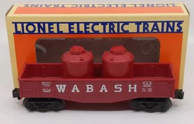 Lionel 6-16392 O Gauge Wabash Gondola With Canisters EX/Box • $15.99