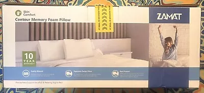 ZAMAT Contour Memory Foam Pillow Standard (Stomach Sleepers) Dark Gray • $22.99