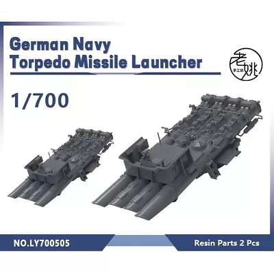 Yao's Studio LY700505 1/700 Model Upgrade German Navy Torpedo Missile Launcher • $3.99