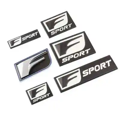 Metal Sport Rear Trunk Badge Side Fender Car Sticker For Lexus IS ISF GS RX ES • $17.18