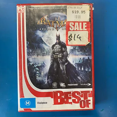 Batman Arkham Asylum For Microsoft Windows PC Game • $14.99