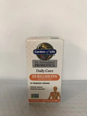 $10.50 • Buy Garden Of Life Probiotics Daily Care 25 Billion 30 Vegetarian Caps Exp 02/2024