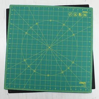 OLFA Rotating Cutting Mat Green Rotary Self Healing 17” Craft Mat • £44.55