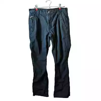 Ariat Mens M4 Low Rise Boot Cut Denim Blue Jeans 31 X 32 Work Black • $19.49