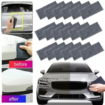 30/18 Pcs Nano Sparkle Cloth For Car Scratches Nano Magic Cloth Scratch Remover • $9.75