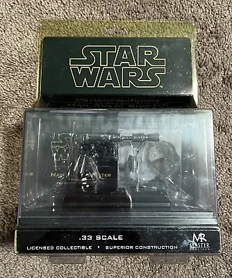 2006 Master Replica Star Wars Han Solo Blaster .33 Scale  - Sealed In Box • $70