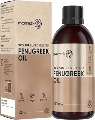 Fenugreek Oil 100ml For Skin Body Nails Hip & Hair Growth | Breast Enhacement • £18.99