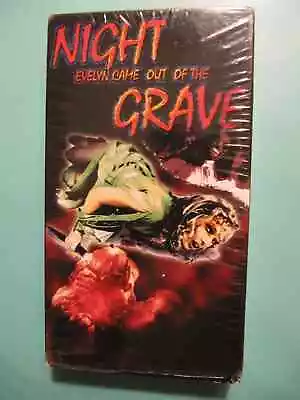 1971 The Night Evelyn Came Out Of The Grave VHS VCI Marina Malfattit Giallo Rare • $16.99