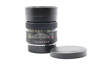 Leica 11254 90mm F2 Summicron-R 3-Cam Lens E55 #525 • $838.95