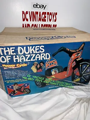 Vintage 1982 Holy Grail Dukes Of Hazzard Power Cycle Big Wheel Coleco Sealed WOW • $3999.99