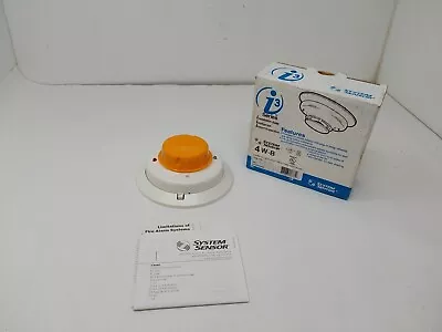 NEW System Sensor 4W-B I3 Series 4-wire Photoelectric Smoke Detector Free Ship • $88