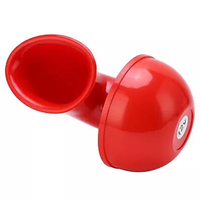 Car Horn 150db Red Air Horn Electric Bull Horn Cow Sound Metal Horn For Truck T✧ • $67.06