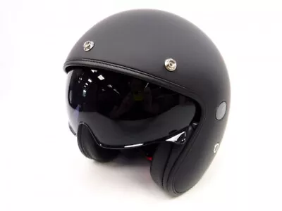 MOTO GUZZI Helmet Jet Helmet Double Black / L L 606950M04BM Helmet Jet Helmet Dou • $243.77