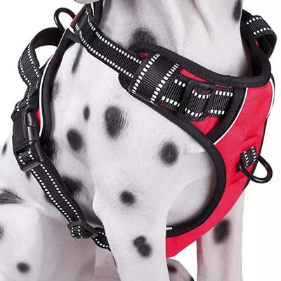 L XL XXL Size No Pull Dog Pet Harness Adjustable Control Vest Dogs Reflective • $13.51