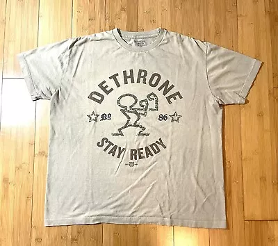 Dethrone STAY READY MMA No 88 MMA UFC Fighter Wrestling Beige Men’s Size XL • $19