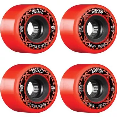 Bones Wheels  ATF Rough Rider Runners Skateboard Wheels - 56mm 80a (Set Of 4) • $45.99