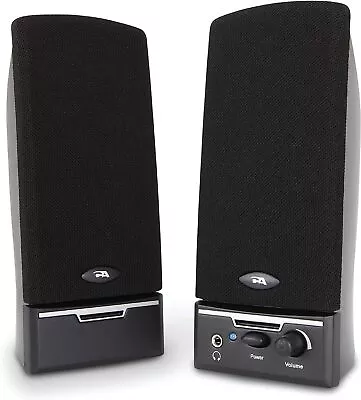 CA 2014 Computer Speakers Full Stereo Sound Convenient Controls Easy Setup • $34.14