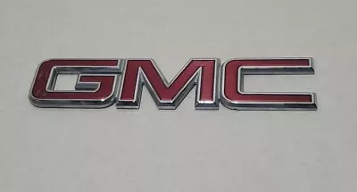 2014-2021 GMC OEM Tailgate Emblem Nameplate Sierra Rear GM 23122158 Used • $19.98