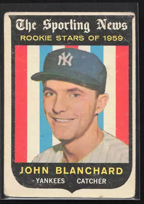 1959 Topps VG John Blanchard Rookie #117 New York Yankees • $3.25