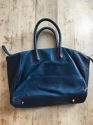 Edina Ronay Womens Leather Handbag Purple • £9.99