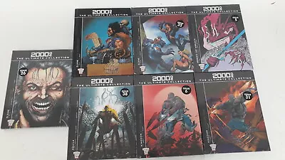 Bundle Of 7 2000 AD The Ultimate Collection Hardback Graphic Novels Hachette • £10.50