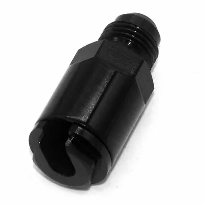 Fuel Line EFI Adapter Fitting -6 AN Male To 1/4  Quick Disconnect Push Hardlin • $15.99