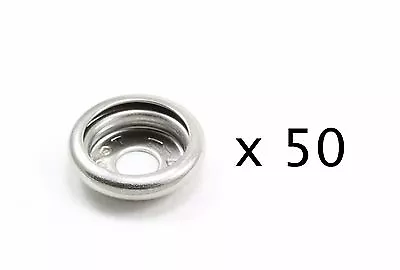 DOT Durable 316 Stainless Steel Snap Socket : 50 Pcs : Marine Hardware Fastener • $18.35