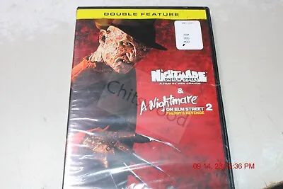 A Nightmare On Elm Street 1 And 2 (DVD) Freddys Revenge Double Feature 2 Film • $4.99