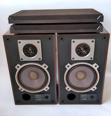 Sony SS-555 Speaker Audio Made In Japan Two Speakers 1979 • $169.99