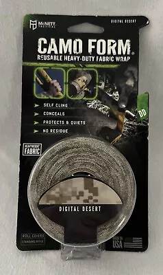 McNett Gear Aid CAMO FORM  Reusable Heavy Duty Fabric Wrap DIGITAL DESERT -New • $14