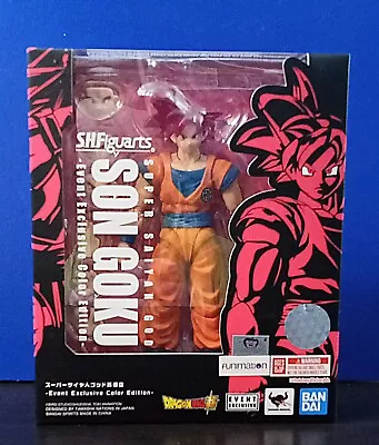 Sh Figuarts Dragonball Z Event Exclusive God Goku SON Goku • $80