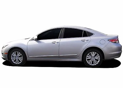 Fits Mazda 6 2009-2013 Abs Chrome Lower Body Side Door Molding Trim 4pcs • $154.95