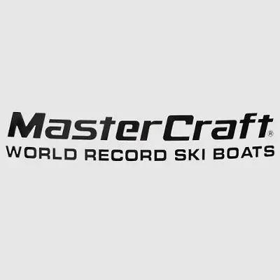 MasterCraft Boat Decal 758130 | World Record Ski 26 1/4 Inch Black • $131.08