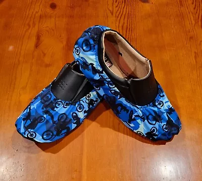 Handmade Bowling Shoe Covers - Dirt Bike (Large) • $30