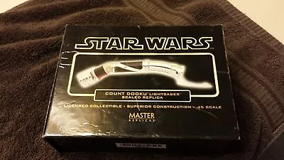 MASTER REPLICAS Star Wars Count Dooku LightSaber EP2 Ver. From Japan • $943.92