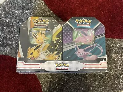 Pokémon TCG Jolteon Espeon V Heroes Tin Bundle • $27.99