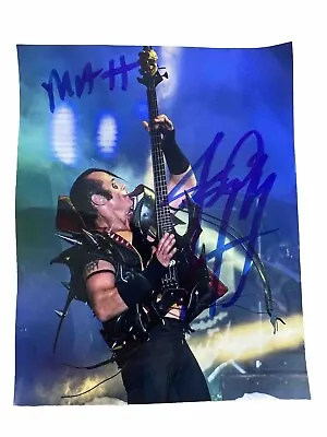 JERRY ONLY SIGNED 8x10 PHOTO CELEBRATED MISFITS BASSIST SINGER RARE To Matt Used • $9.99