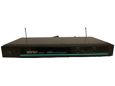 MIPRO MR-823 UHF Dual Channel Receiver  • $100