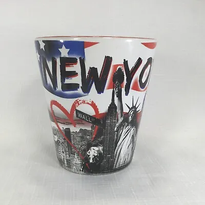 New York Coffee Mug Tea Cup Statue Of Liberty Wall Street Broadway Bridge • $9