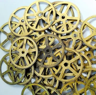 Steampunk Vintage Watch Movement Clock Parts Gears Cogs Wheels Large Size 62mm • $10.90