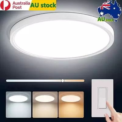 24/28/38/48W LED Ceiling Light Thin Oyster Light Dimmable LED Ceiling Light AU • $32.29