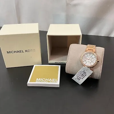 $180.99 • Buy Michael Kors Womens Parker MK5616 Rose Gold Analog Dial Quartz Wristwatch