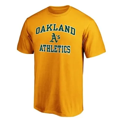 Fantastics Oakland Athletics A's Baseball Team Yellow Men's Size XL  • $16.99