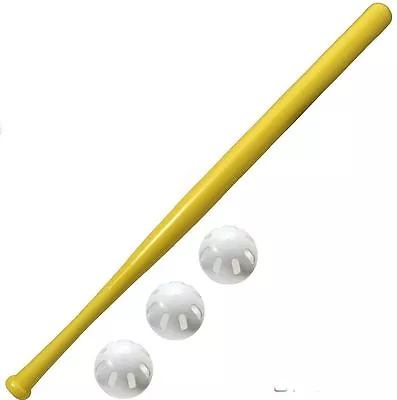 3 Official Baseball Wiffle® Balls And 1 Bat            • $21.95