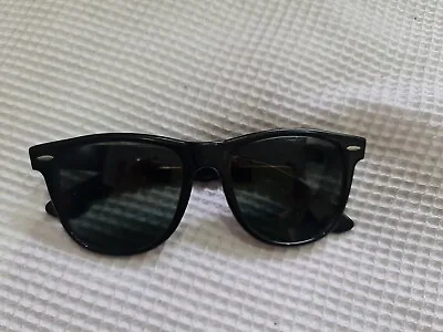 Rayban Vintage Wayfarer 11 Sunglasses Black • $100
